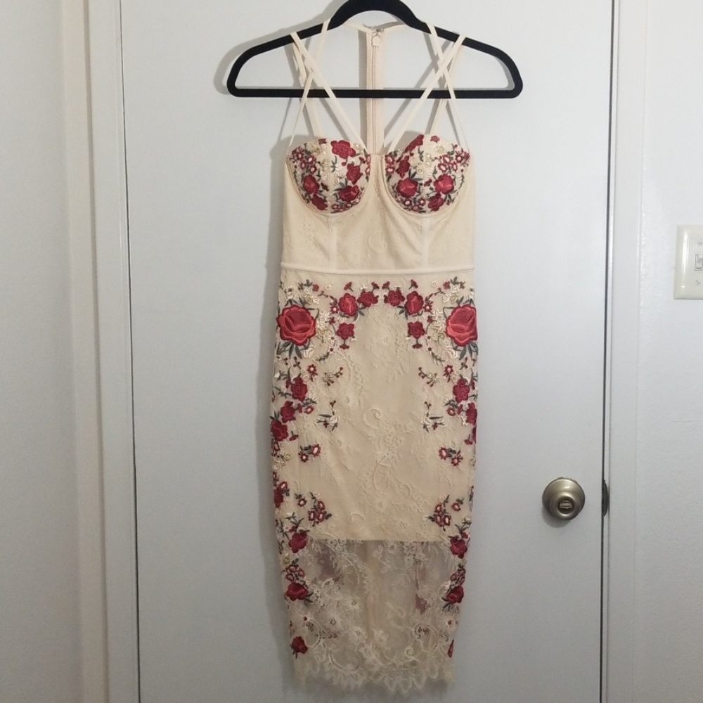Bebe Embroidery Dress